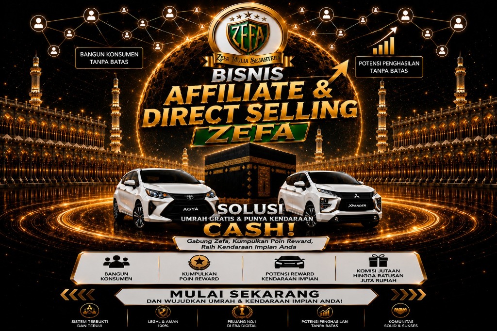 Bisnis Affiliate & Direct Selling PT Zefa Mulia Sejahtera