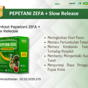 PEPETANI ZEFA + Slow Release