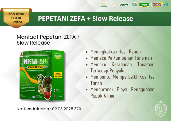 PEPETANI ZEFA + Slow Release